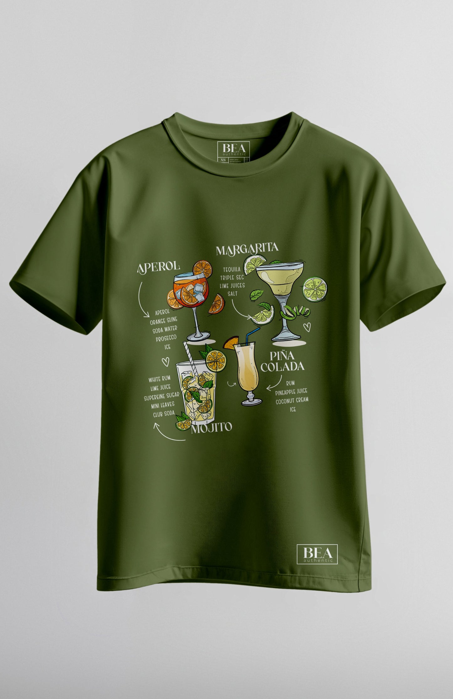 Camiseta Bebidas Tropicales Streetwear