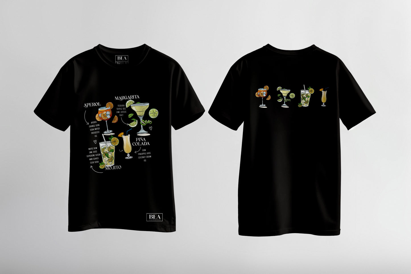 Camiseta Bebidas Tropicales Streetwear