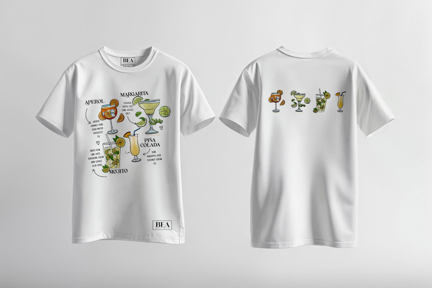 Camiseta Bebidas Tropicales Streetwear